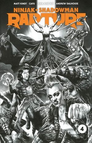 Rapture #4 (Cover F 50 Copy Cover Bw Sketch Sua)