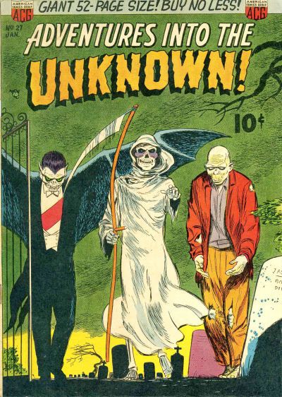 Adventures into the Unknown #27 Comic