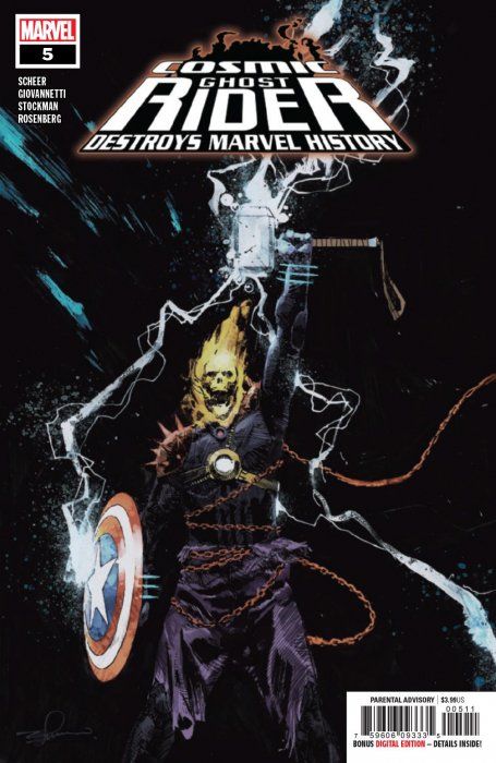 Cosmic Ghost Rider Destroys Marvel History #5 Comic