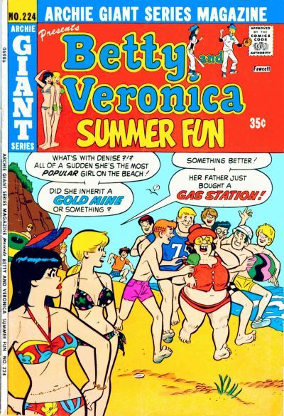 Archie Giant Series Magazine #224 Comic