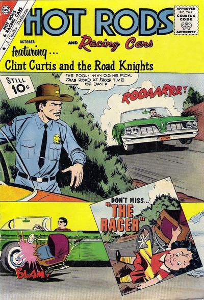Hot Rods and Racing Cars #54 Comic