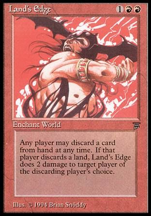 Land's Edge (Legends) Trading Card