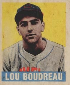 Lou Boudreau 1948 Leaf #106 Sports Card