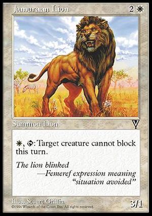 Jamuraan Lion (Visions)