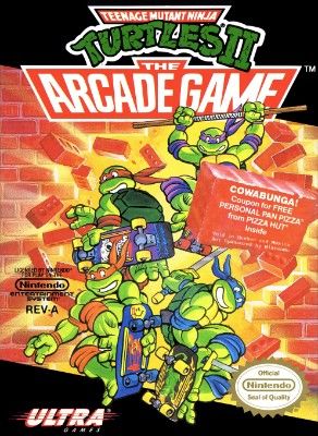 Teenage Mutant Ninja Turtles II: The Arcade Game Video Game