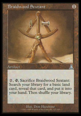 Braidwood Sextant (Urza's Destiny) Trading Card