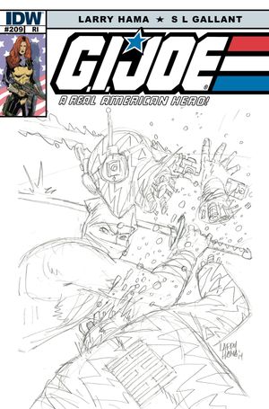 G.I. Joe: A Real American Hero #209 (10 Copy Cover)