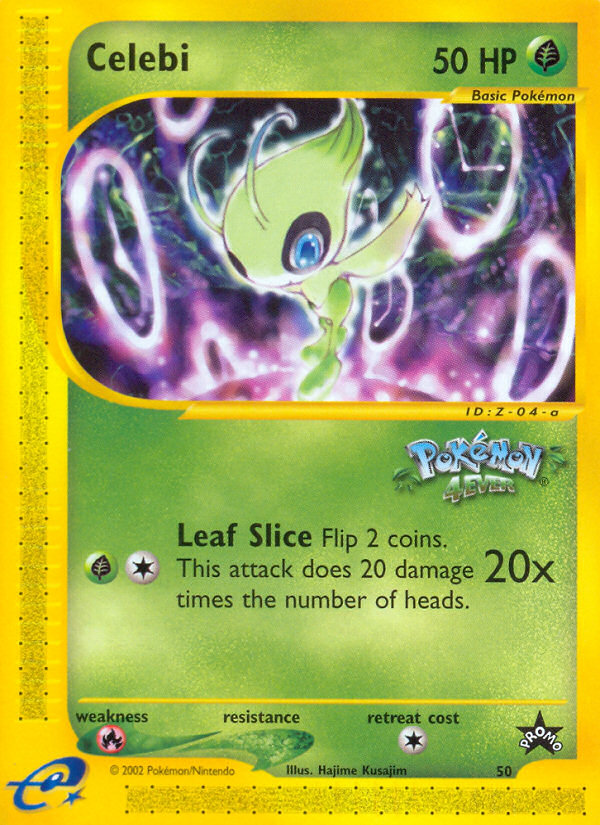 Celebi (50/53) - Wizards Black Star Promos Pokémon Card