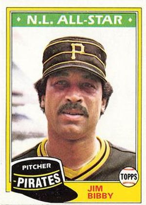 Jim Bibby 1981 Topps #430