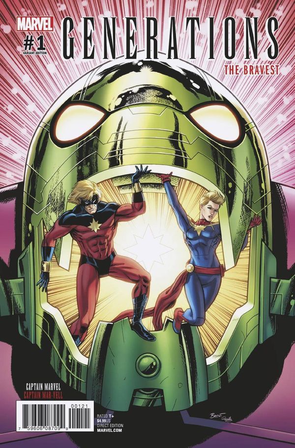 Generations: Captain Marvel & Captain Mar-Vell #1 (Coipel Variant)