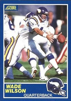Wade Wilson 1989 Score #85 Sports Card