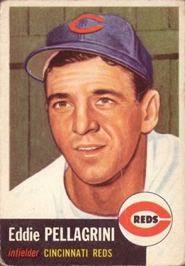 Eddie Pellagrini 1953 Topps #28 Sports Card