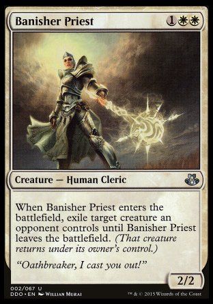 Banisher Priest (Elspeth vs. Kiora) Trading Card