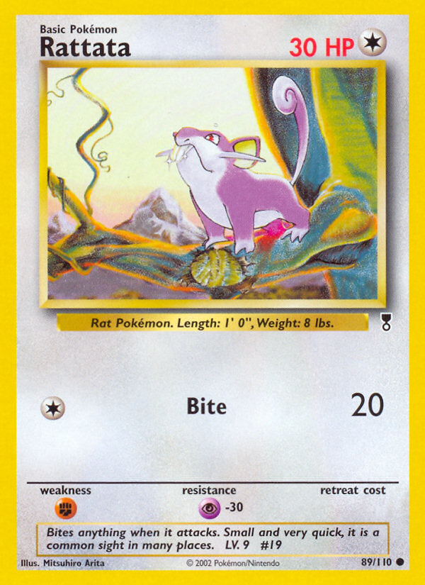 Rattata (89/110) - Legendary Collection Pokémon Card