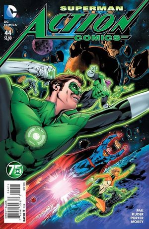 Action Comics #44 (Green Lantern 75  Variant Cover)