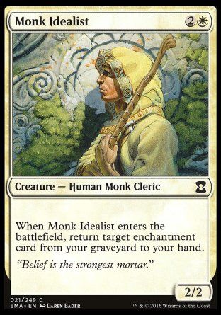 Monk Idealist (Eternal Masters) Trading Card