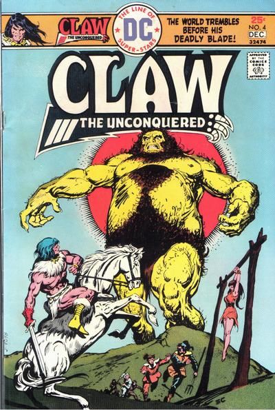 Claw the Unconquered #4 Comic