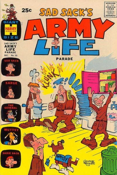 Sad Sack's Army Life Parade #32 Comic