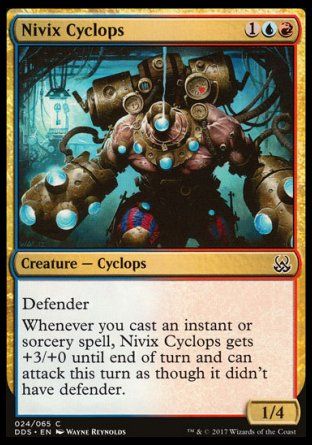 Nivix Cyclops (Mind vs. Might) Trading Card