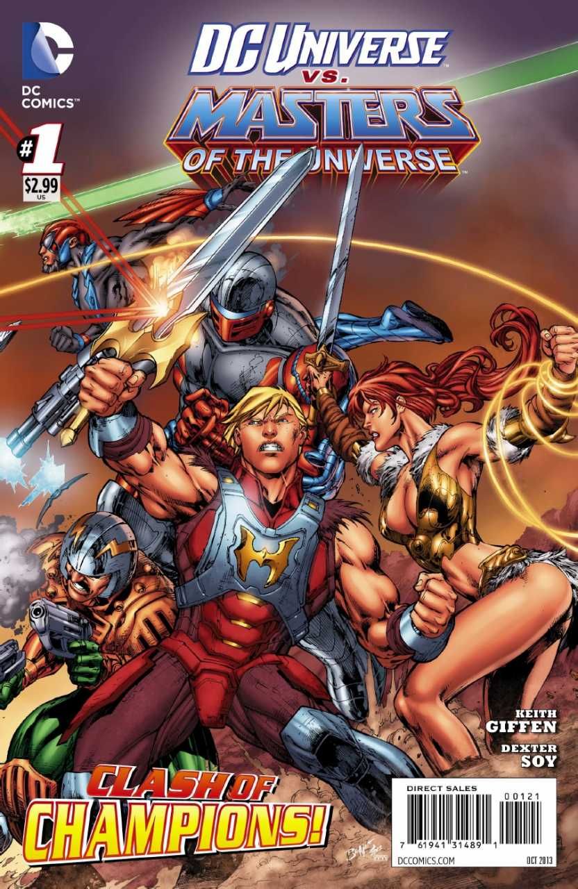DC Universe vs Masters of the Universe Comic