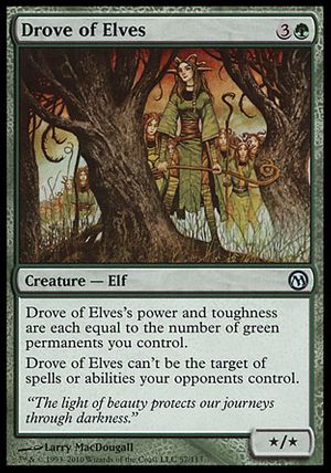 Drove of Elves (Duels of the Planeswalkers)