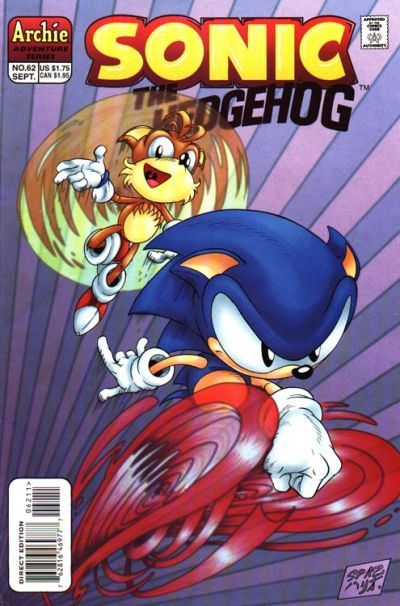 Sonic the Hedgehog #62 Comic