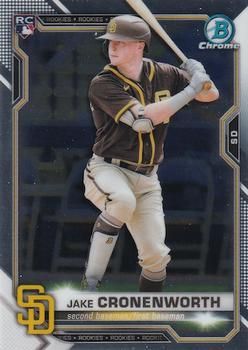 Jake Cronenworth 2021 Bowman Chrome Baseball #68 Sports Card