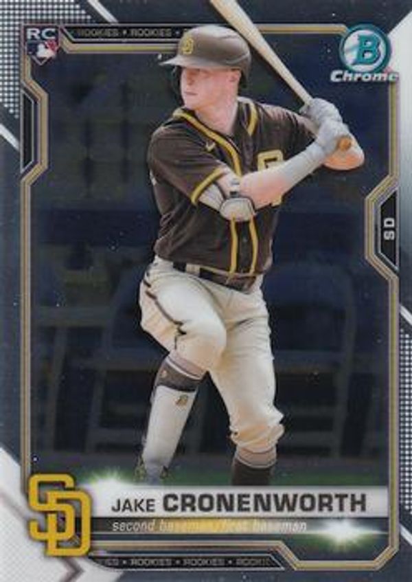 Jake Cronenworth 2021 Bowman Chrome Baseball #68