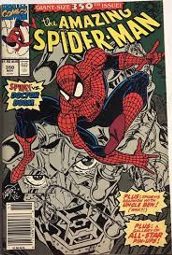 Amazing Spider-Man #350 (Newsstand Edition) Value - GoCollect (amazing ...