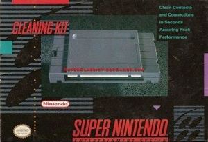 Super NES Cleaning Kit [Cleaner Cover]