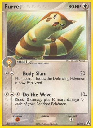 Furret (33/92) - Legend Maker