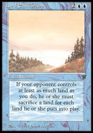 Land Equilibrium (Legends) Trading Card