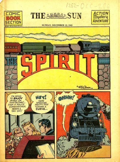 Spirit Section #12/12/1943 Comic