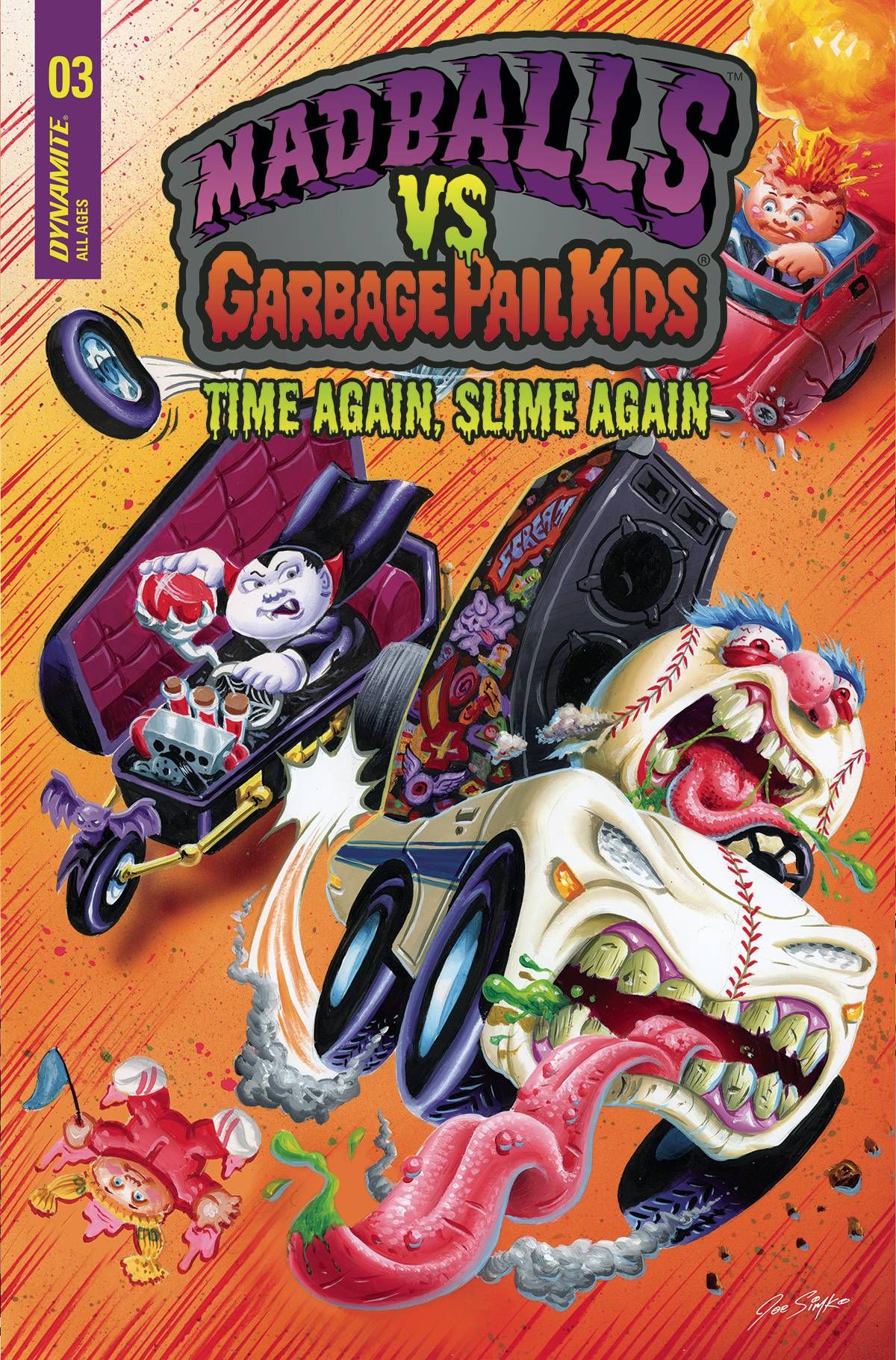 Madballs vs Garbage Pail Kids: Time Again, Slime Again #3 Comic