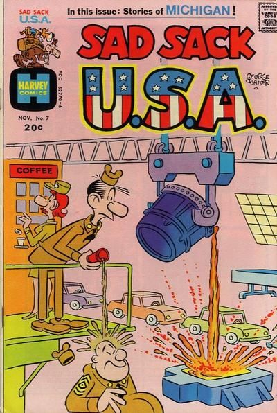 Sad Sack U.S.A. #7 Comic