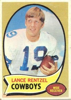 Lance Rentzel 1970 Topps #113 Sports Card