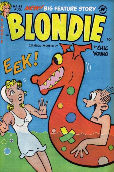 Blondie Comics Monthly #45 Comic