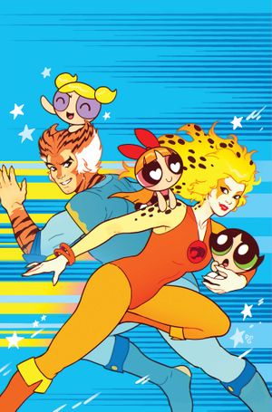 ThunderCats / The Powerpuff Girls #3 (Cvr F Paulina Ganucheau Metal Virgin Var)