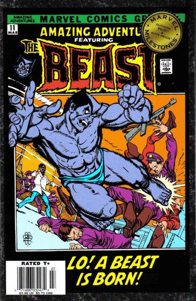 Marvel Milestones #Beast & Kitty Pride Comic