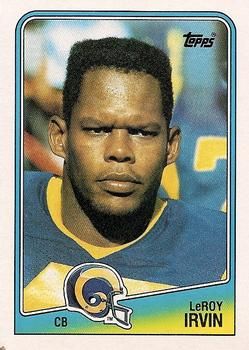 Leroy Irvin 1988 Topps #298 Sports Card