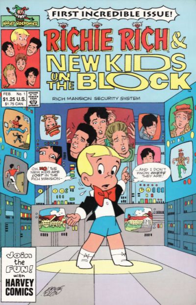 Richie Rich And The New Kids On The Block #1 Comic