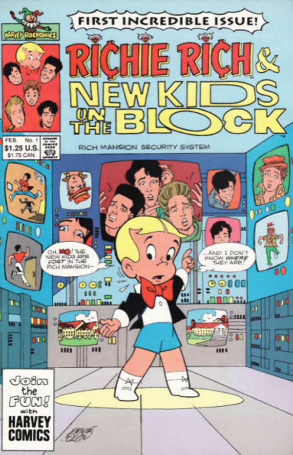 Richie Rich And The New Kids On The Block #1
