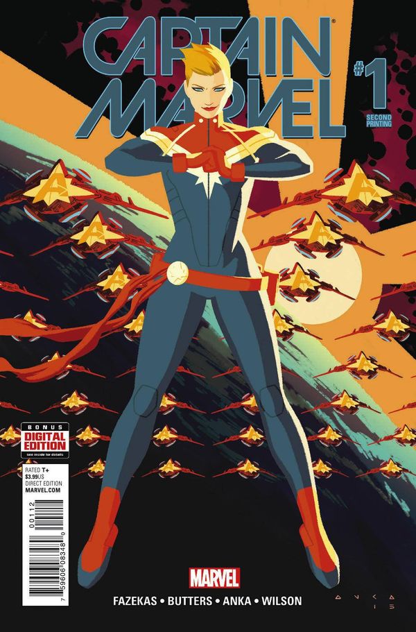 Captain Marvel #1 (2nd Printing)