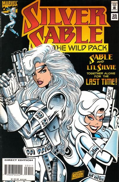 Silver Sable and the Wild Pack #35 Comic