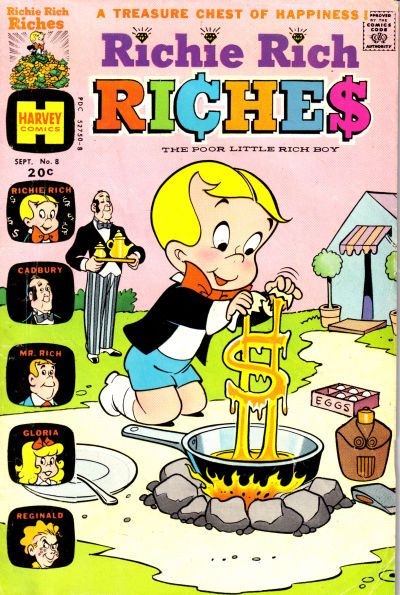 Richie Rich Riches #8 Comic