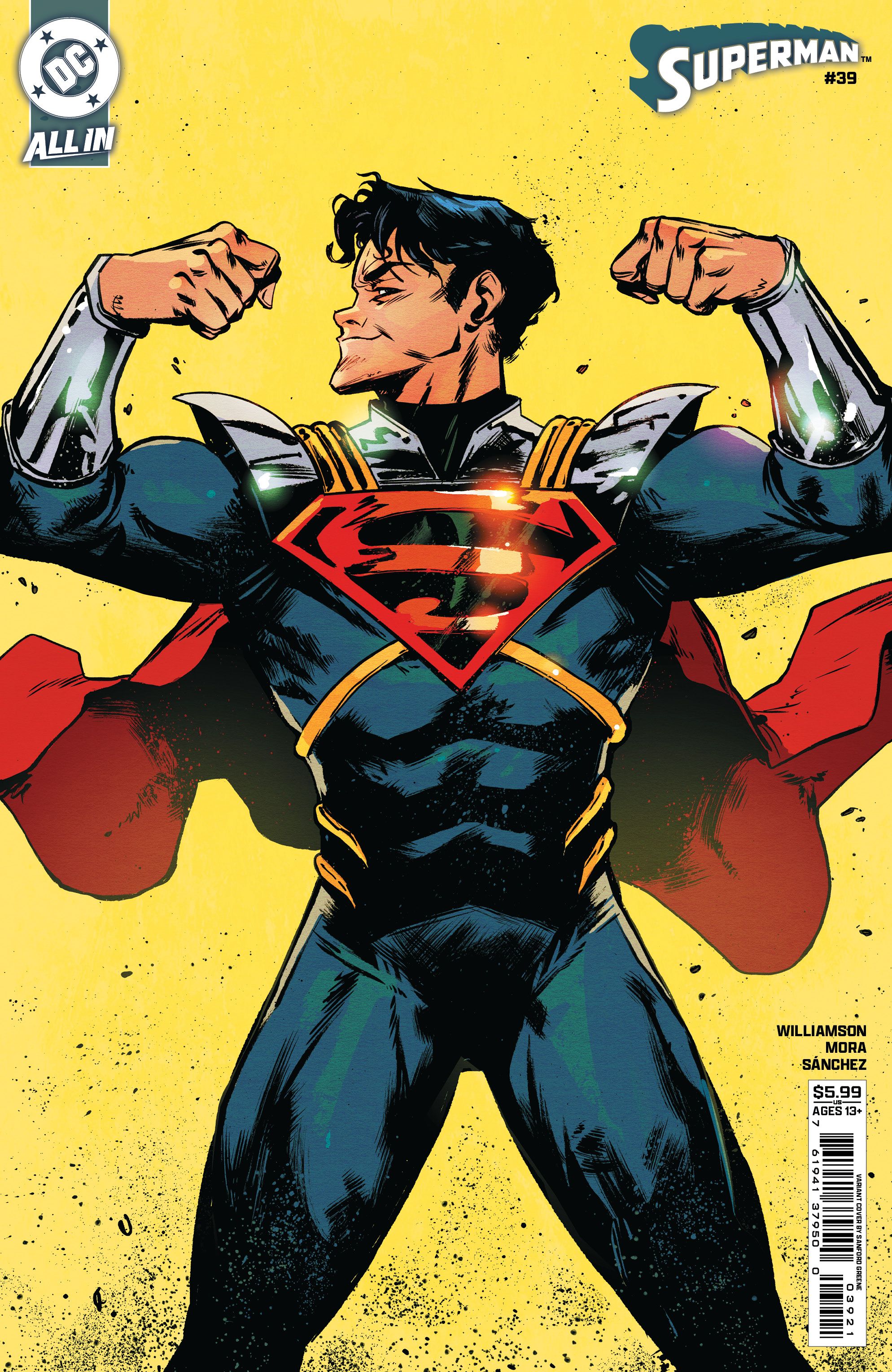 Superman #39 (Cvr B Sanford Greene Card Stock Variant) Comic