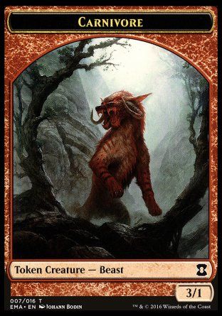 Carnivore (Eternal Masters) Trading Card