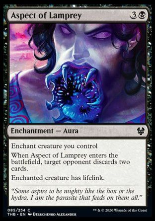 Aspect of Lamprey (Theros Beyond Death) Trading Card