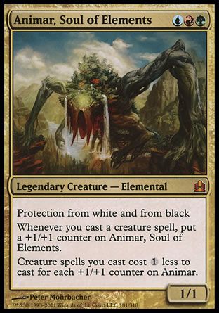 Animar, Soul of Elements (MTG Commander) Trading Card