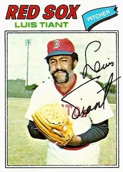 Autographed LUIS TIANT 1969 Topps Card